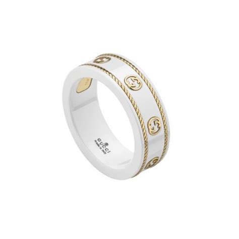 19k gucci icon ring